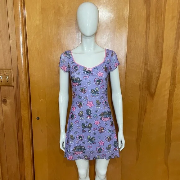 Dolls Kill | Dresses | Rare Dolls Kill X Bratz Bratty Since Birth  Sweetheart Dress Size Medium Purple | Poshmark